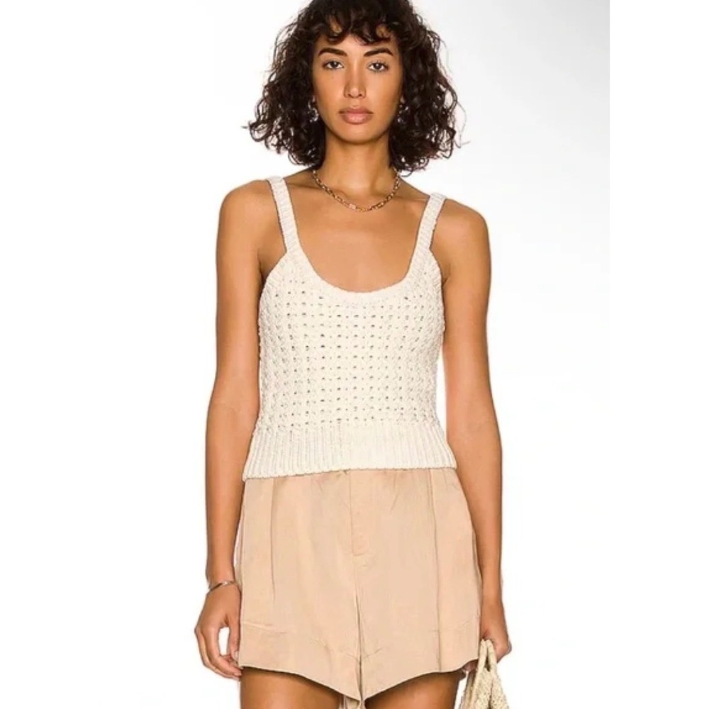 A.L.C. Hadley Crochet Tank‎ Top Size Small Pristine Condition